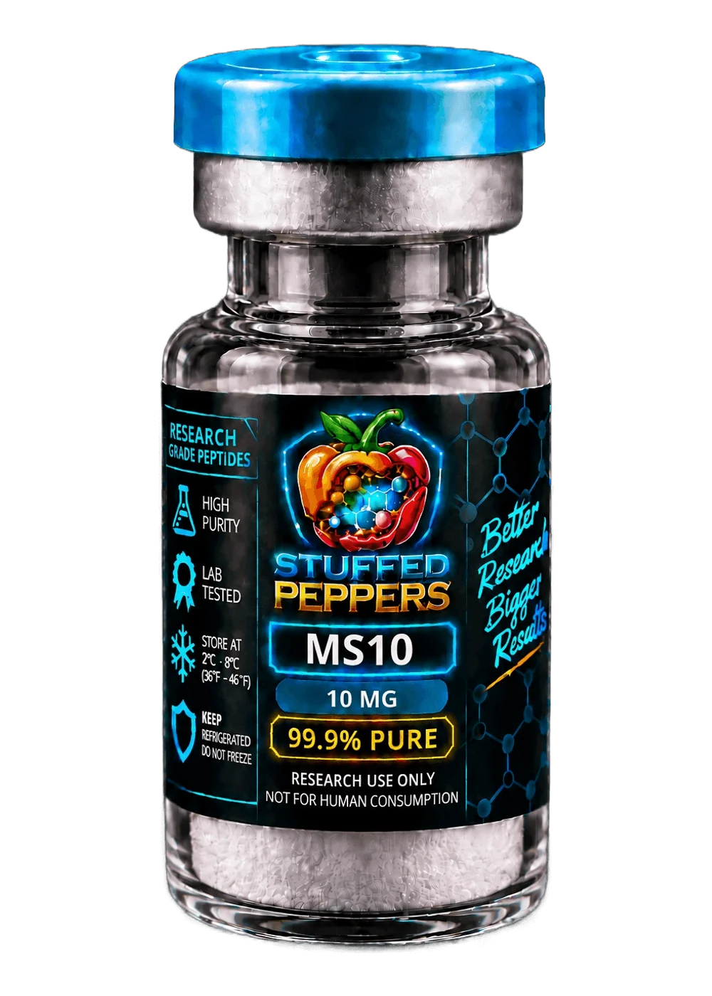 Stuffed Peppers MOTS-c 10mg research peptide vial