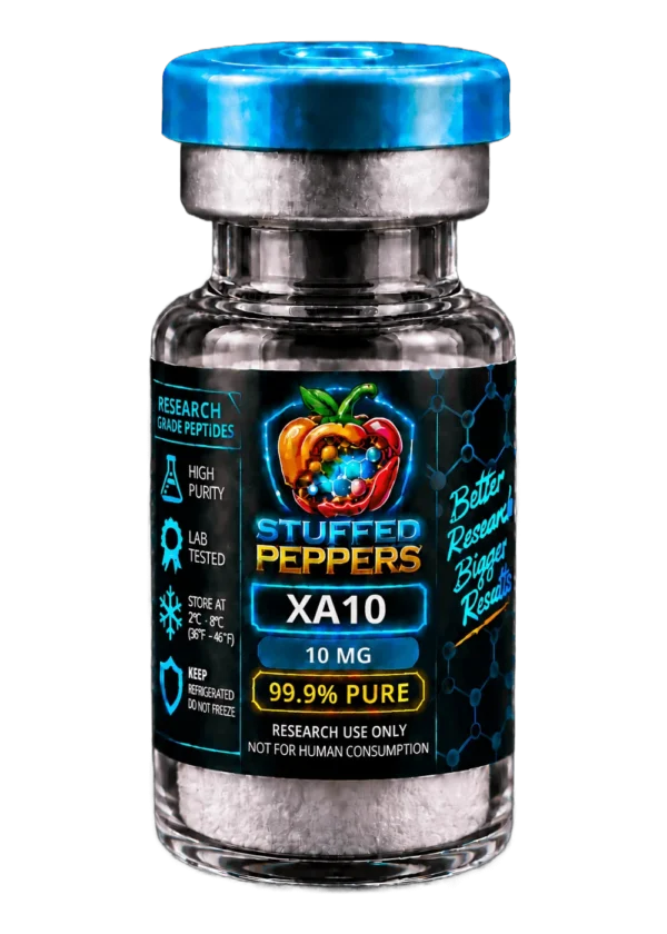Stuffed Peppers Semax 10mg research peptide vial