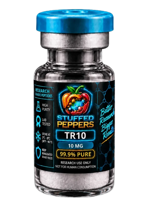 Stuffed Peppers Tirzepatide 10mg research peptide vial