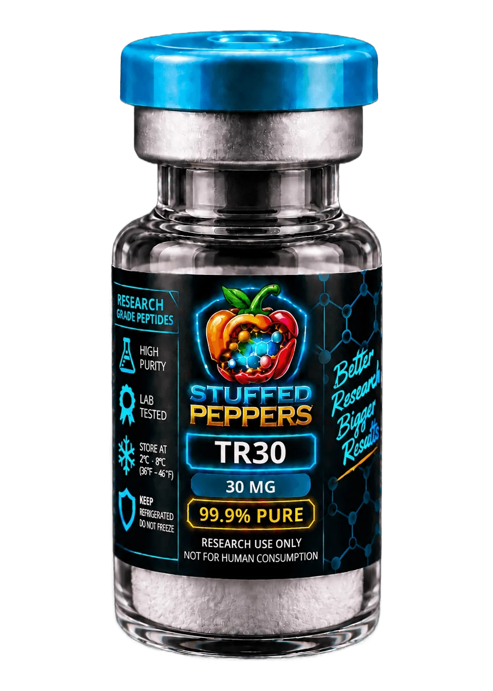 Stuffed Peppers Tirzepatide 30mg research peptide vial